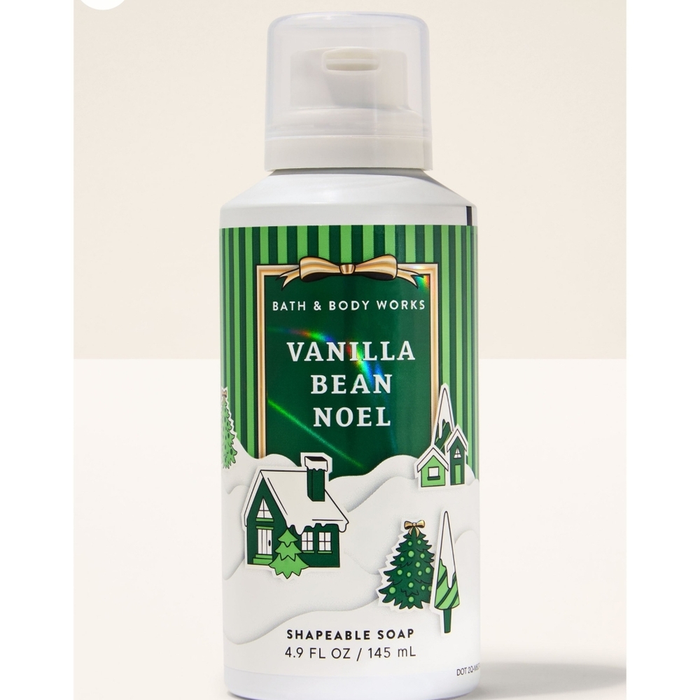 Bath & Body Works Vanilla Bean Noel Kids Shapeable Soap NEW